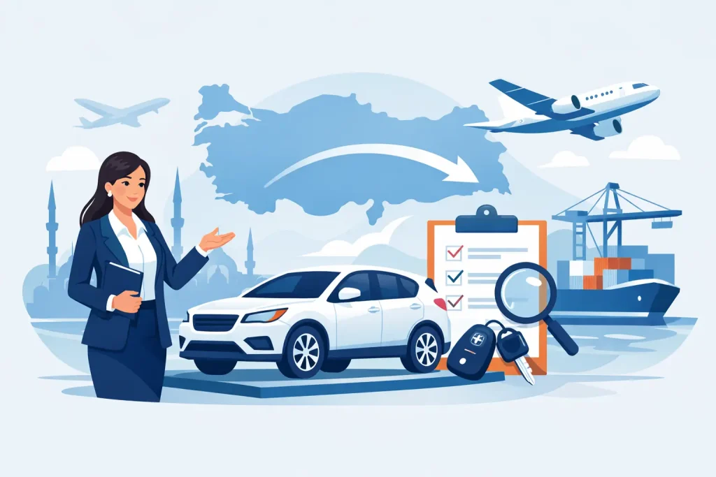 Servicii complete procură auto Turcia