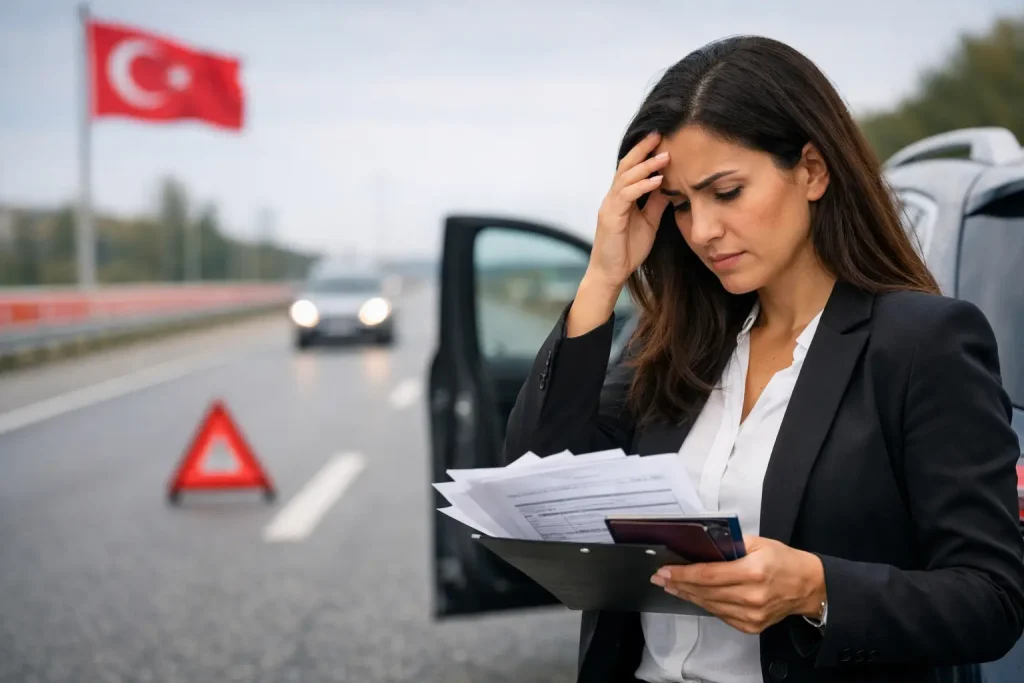 7 erori în Acte auto Turcia care te opresc la vamă.