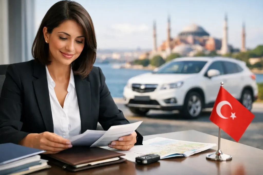 Exemplu de dosar complet pentru Turcia cu auto
