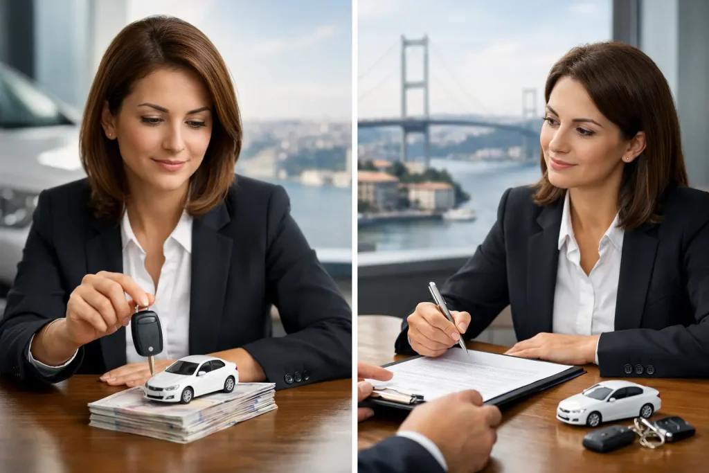 Procură persoană fizică versus leasing în Turcia
