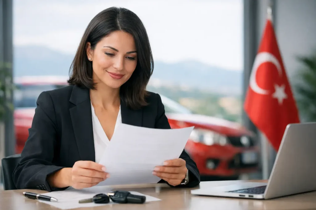 Comodat sau împuternicire auto pentru Turcia?